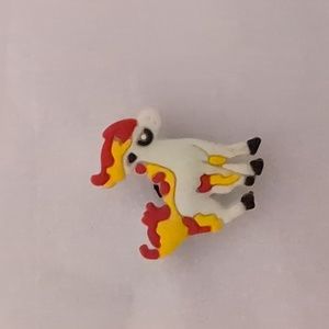 🐊3/$10 Ponyta Pokemon shoe charm